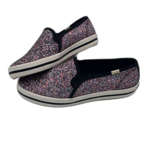 Keds x Kate Spade Glitter Slip-On Sneakers – Women’s 6.5 NWOT - Picture 5 of 9